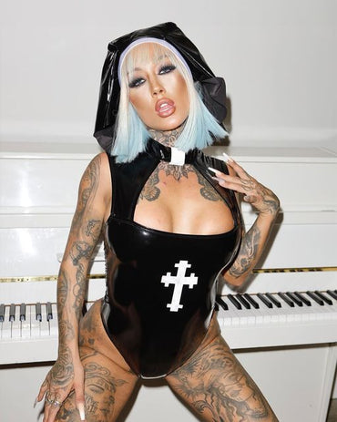 2pc Misbeheaven Nun Costume