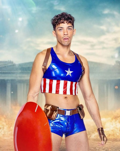 Hunky American Hero Costume