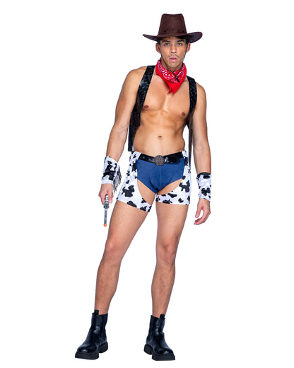 Raw-Hide Hunk Cowboy Costume