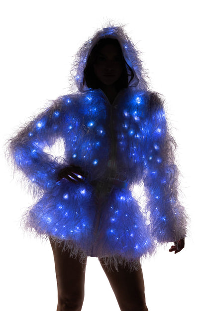 Electric Euphoria Light-Up Hooded Jacket