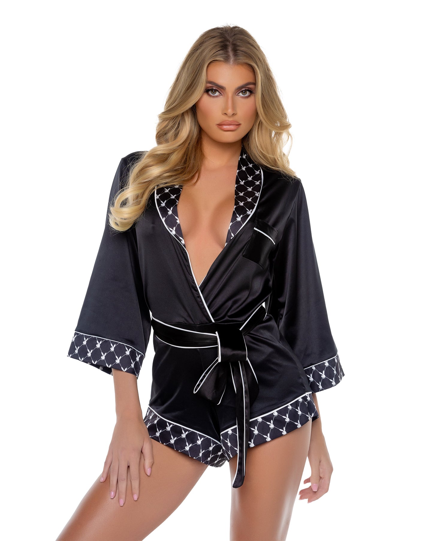 Playboy Bunny Smoke Lounge Romper