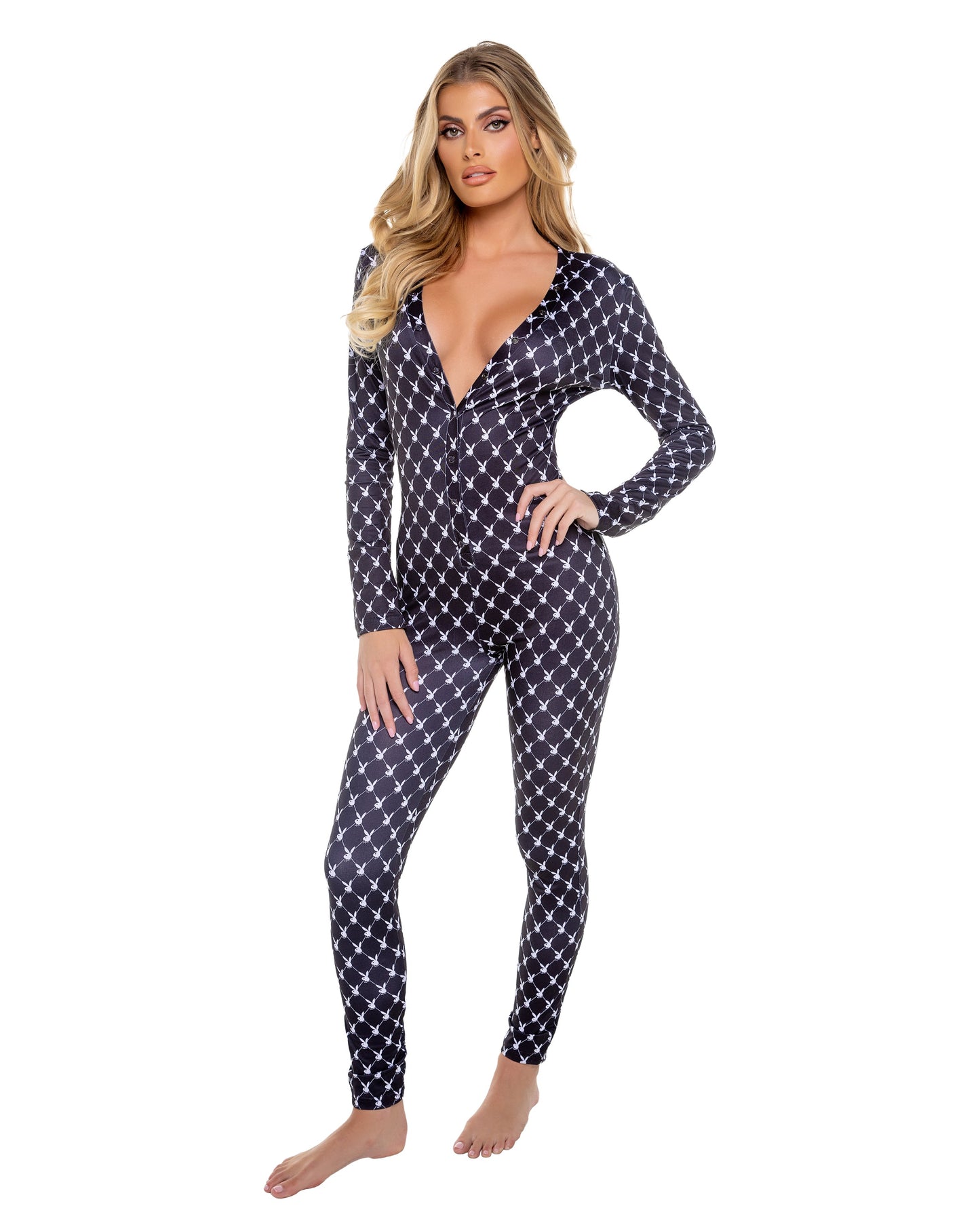 Playboy Bunny Cozy Lounge Union Suit