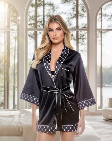 Playboy Bunny Smoke Lounge Robe