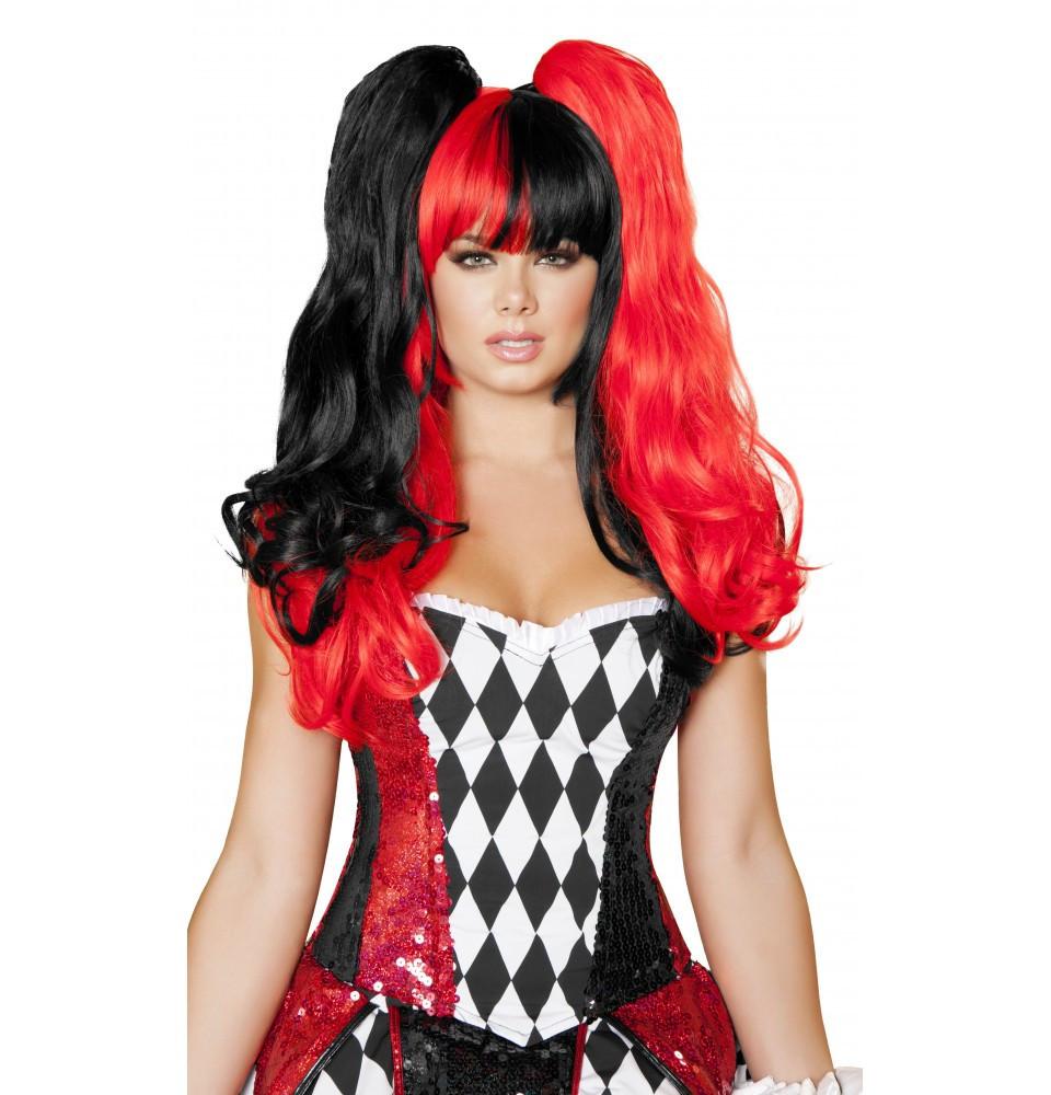 Buy Black and Red Wig RaveFix Rave Fix