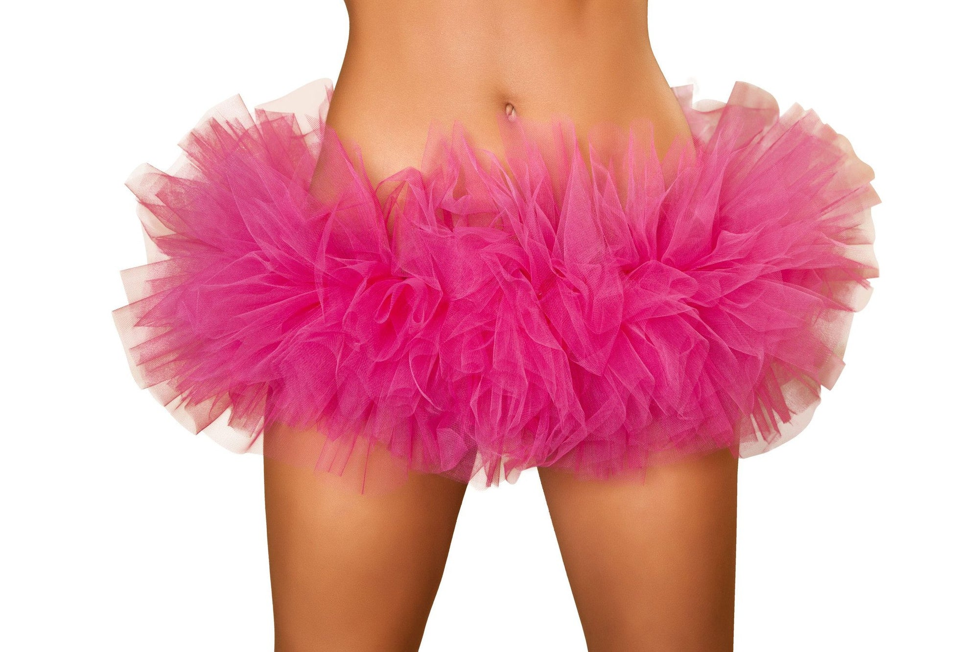 Pettipant N20 Women's Sexy High Waist Ruffled Petti pants-Pink