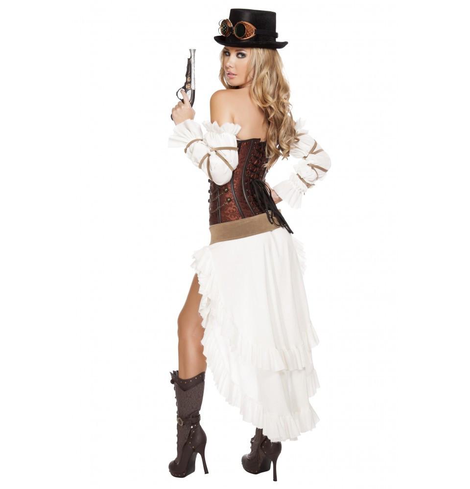 4576- 7pc Sexy Steampunk Babe - Roma Costume Costumes,New Arrivals,New Products - 2