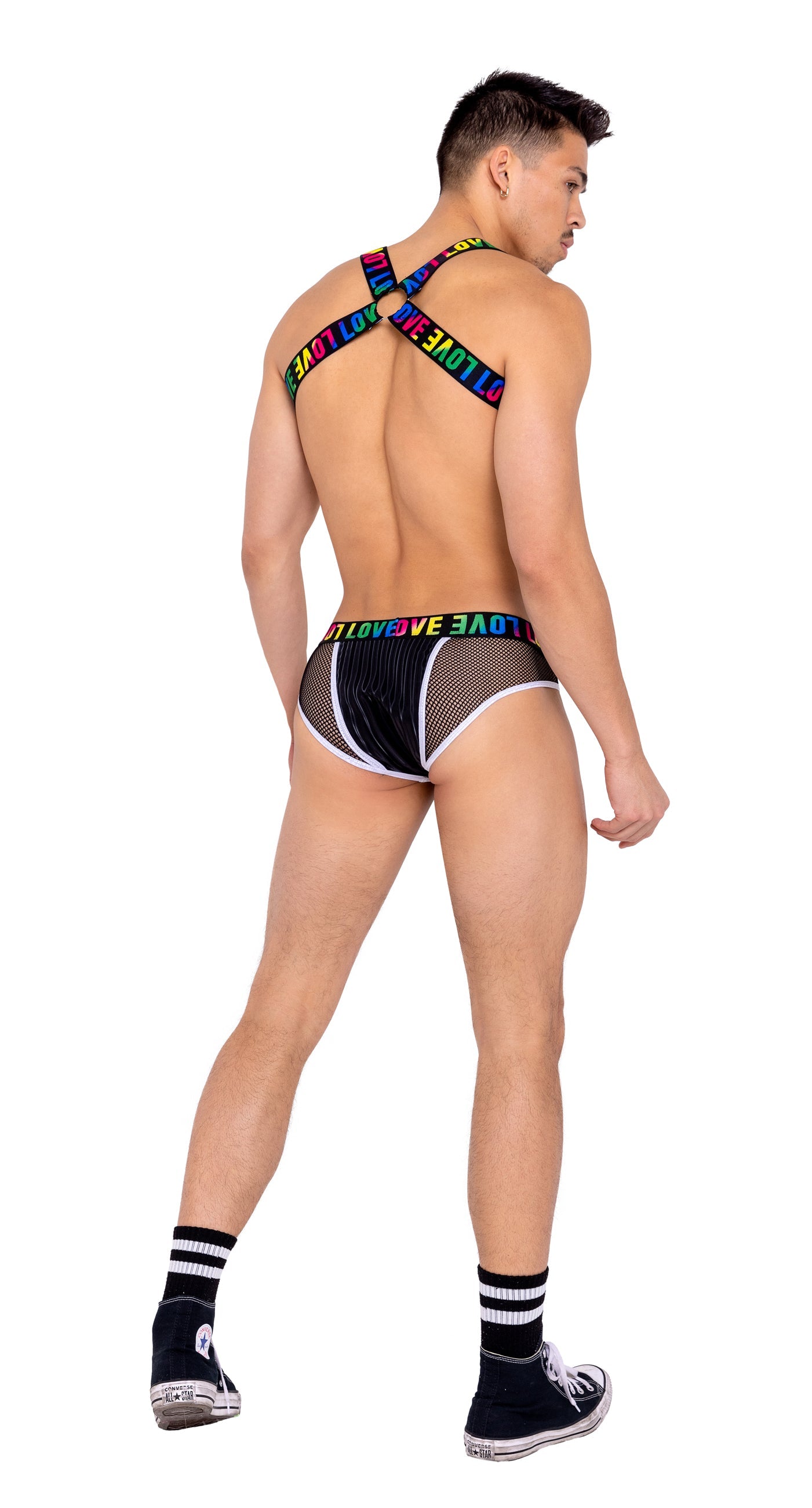 Buy Mens Briefs with Fishnet Panel