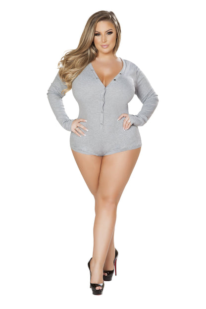 Cozy and Comfy Sweater Pajama Romper