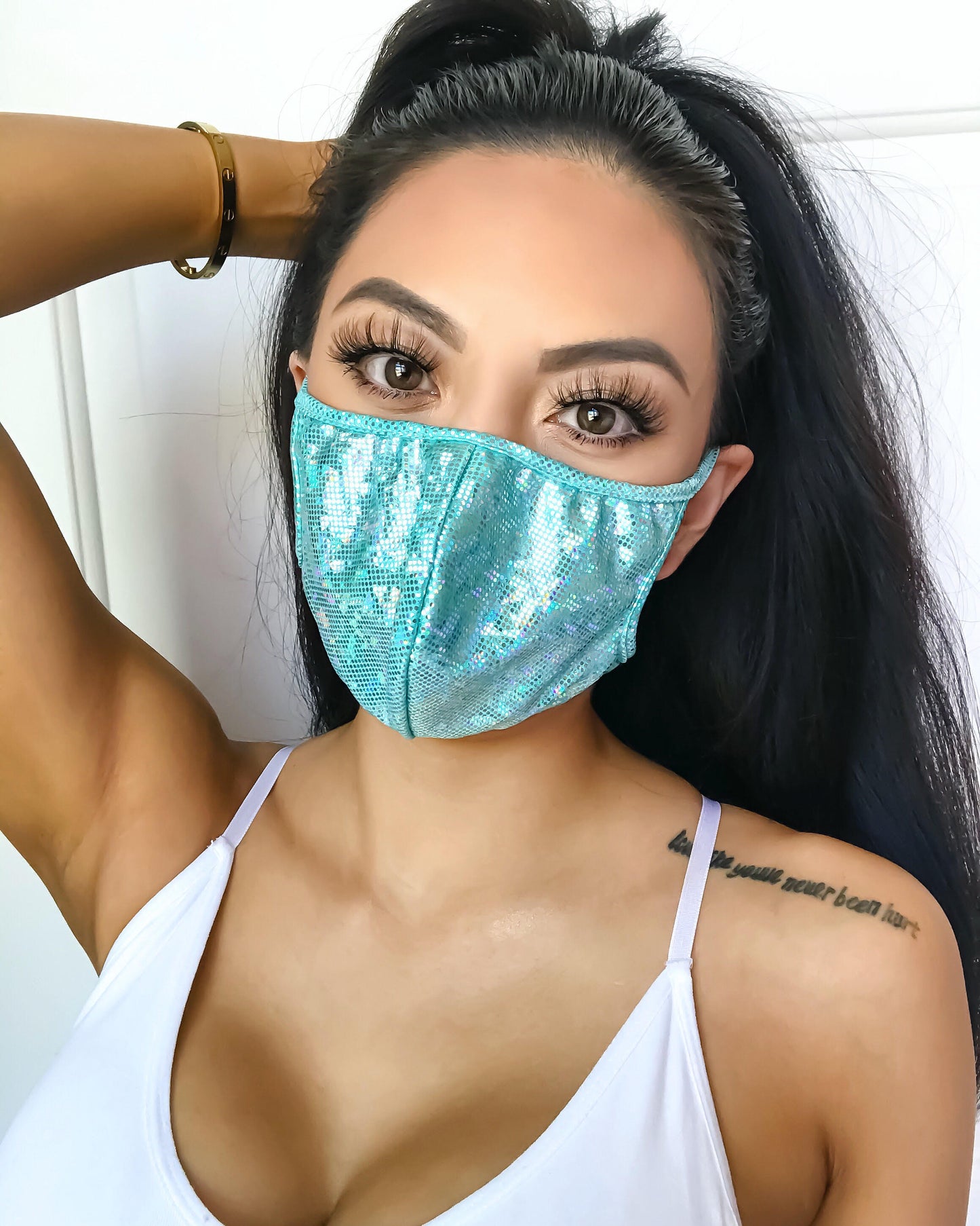 Multi-Layered Face Mask - Light Green