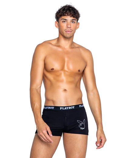 Playboy Mens Tuxedo Modal Boxer Briefs