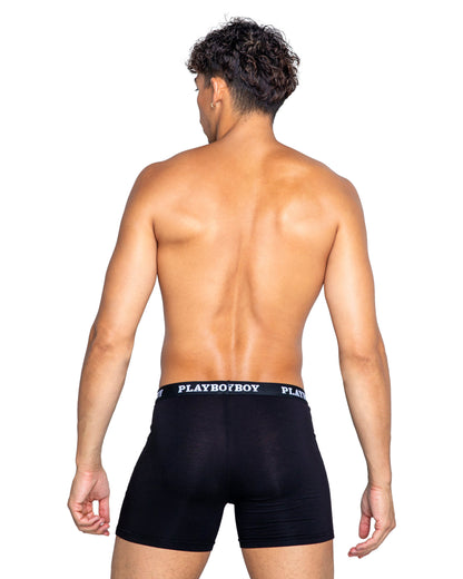 Playboy Mens Tuxedo Modal Classic Boxer Briefs